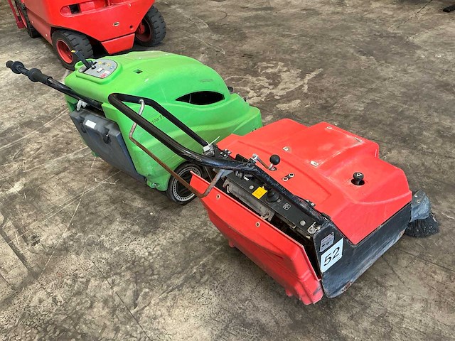 Gansow 512/hako hamster 700 zelfrijdende veegmachine (2x) - afbeelding 8 van  11