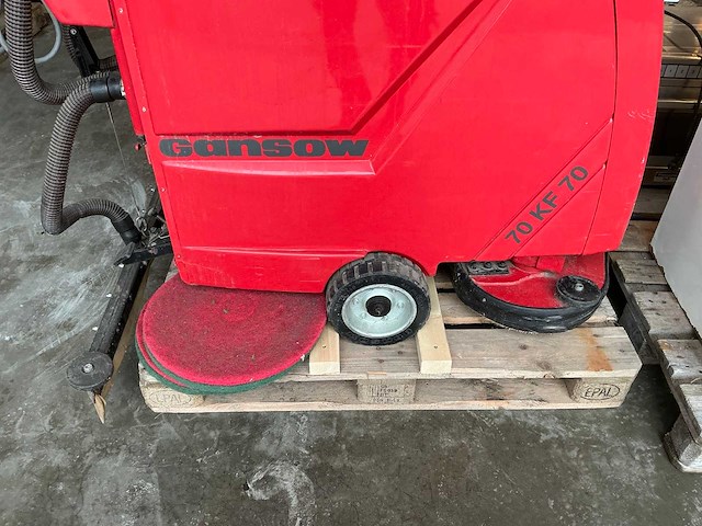 Gansow 70kf70 veegmachine - afbeelding 4 van  7