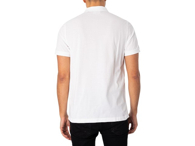 Gant pique polo wit m - afbeelding 3 van  4