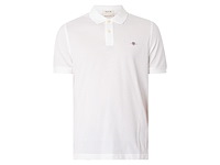 Gant pique polo wit m - afbeelding 4 van  4