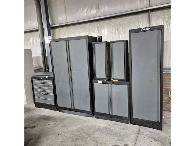 Garage kastenwand, 6 delig, boxo - afbeelding 1 van  17