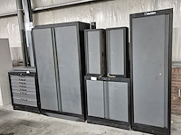 Garage kastenwand, 6 delig, boxo