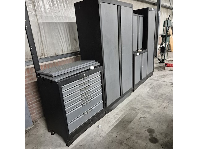 Garage kastenwand, 6 delig, boxo - afbeelding 10 van  17