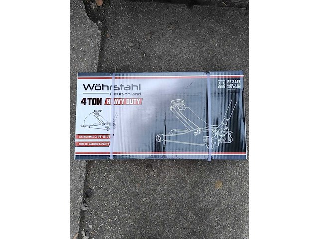 Garage krik met lage insteek wohrstahl - afbeelding 1 van  3