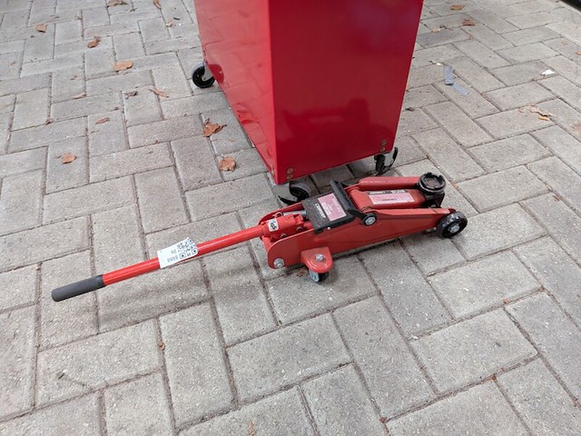 Garagekrik 2 ton met gereedschapswagen, o.a. maxxstore - afbeelding 2 van  6