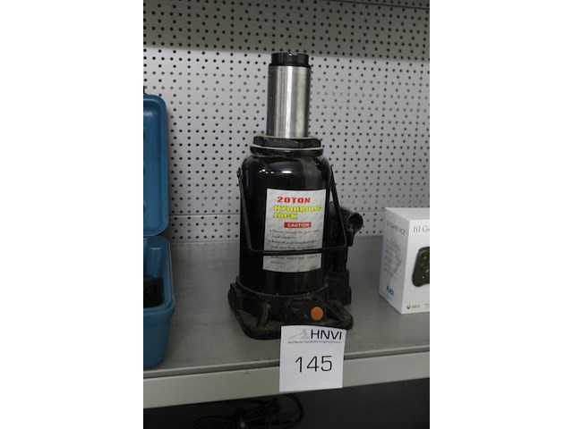 Garagekrik 20 t hydraulic jack, let op staaf ontbreekt - afbeelding 2 van  2