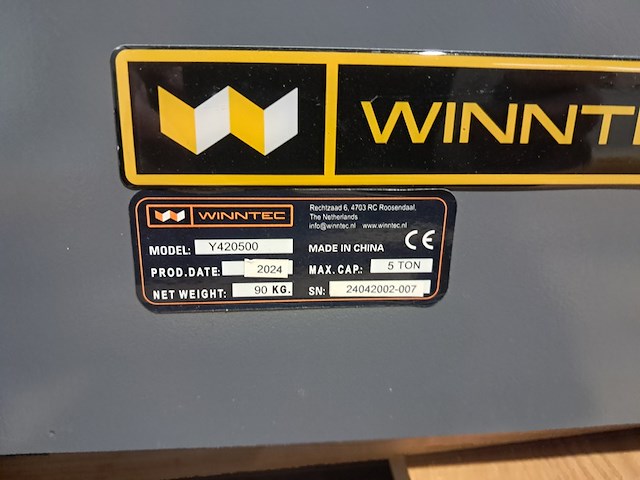 Garagekrik 5 ton, winntec, y420500 - afbeelding 2 van  7