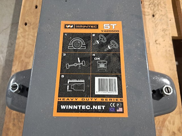 Garagekrik 5 ton, winntec, y420500 - afbeelding 3 van  7