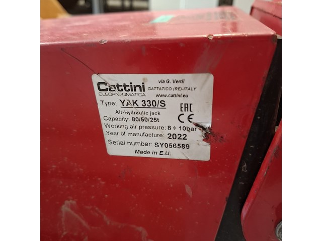 Garagekrik, cattini, yak 330/s, 2022 - afbeelding 11 van  11