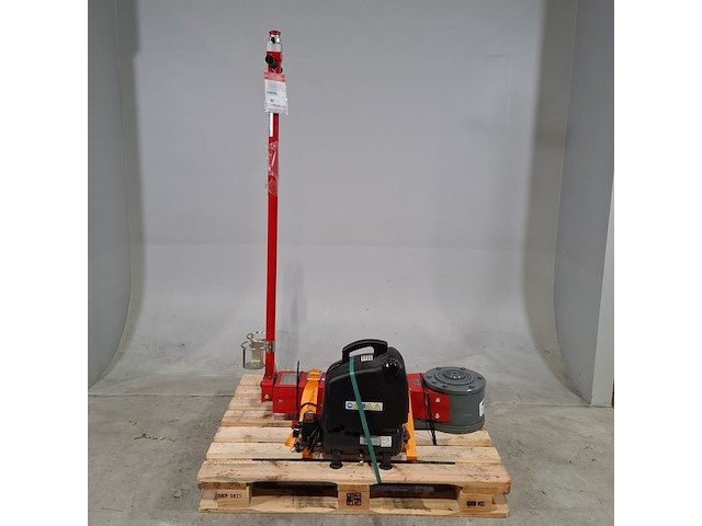 Garagekrik en compressor, o.a pasquin - afbeelding 1 van  11