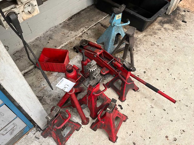 Garagekrik, potkrik en assteun (11x) - afbeelding 2 van  3