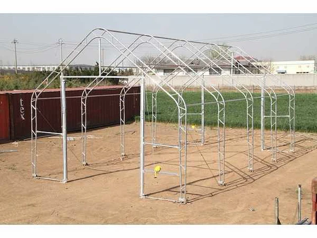 Garagetent / opslagshelter 12,20x6,10x4,88 meter / 204016 - afbeelding 4 van  6