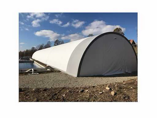 Garagetent / opslagshelter 18x12x6,10 meter / 40-60-20dp - afbeelding 3 van  5