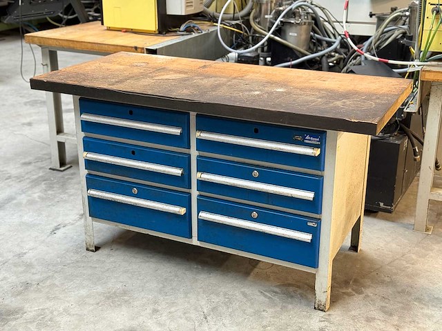 Garant - 1500 x 750 - workbench with tools - workbench - afbeelding 1 van  8