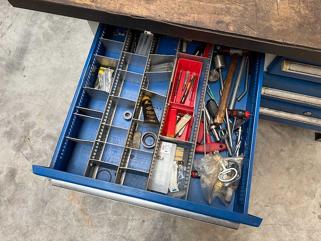 Garant - 1500 x 750 - workbench with tools - workbench - afbeelding 4 van  8