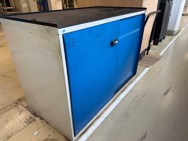 Garant - werkplaats kast met schuifdeuren en laden - cabinet - afbeelding 4 van  5