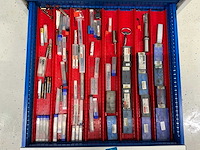 Garant gereedschap lade kast met inhoud, hardmetaal gereedschap - afbeelding 2 van  10