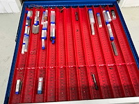 Garant gereedschap lade kast met inhoud, hardmetaal gereedschap - afbeelding 4 van  10
