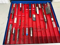 Garant gereedschap lade kast met inhoud, hardmetaal gereedschap - afbeelding 5 van  10