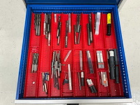 Garant gereedschap lade kast met inhoud, hardmetaal gereedschap - afbeelding 9 van  10
