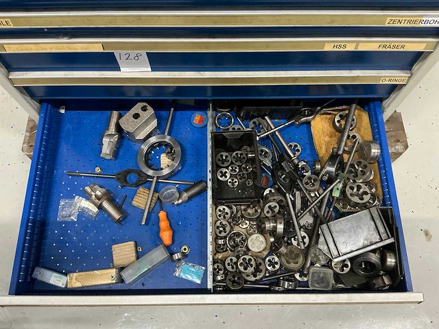 Garant gereedschapladenkast met 10 lade en inhoud - afbeelding 2 van  10