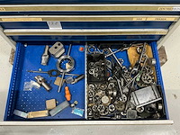 Garant gereedschapladenkast met 10 lade en inhoud - afbeelding 2 van  10