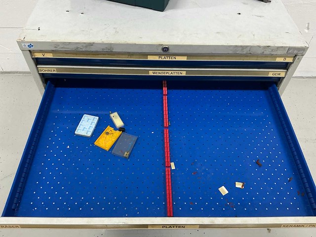 Garant gereedschapladenkast met 10 lade en inhoud - afbeelding 5 van  10