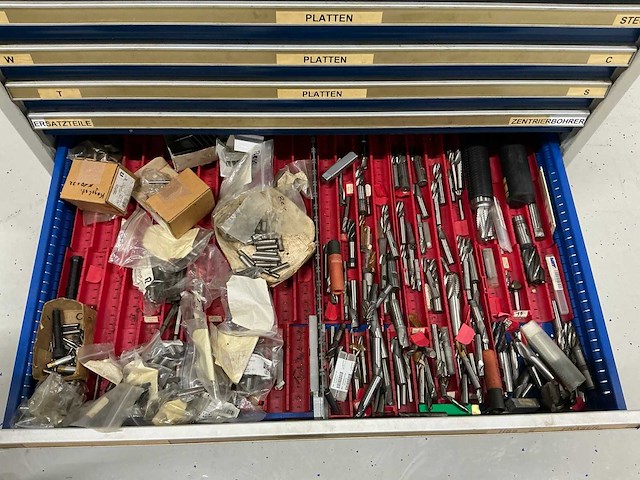 Garant gereedschapladenkast met 10 lade en inhoud - afbeelding 9 van  10