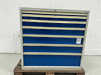 Garant gereedschapladenkast met 10 lade en inhoud - afbeelding 1 van  9