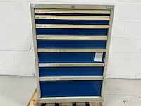 Garant gereedschapladenkast met 7 laden en inhoud - afbeelding 1 van  8