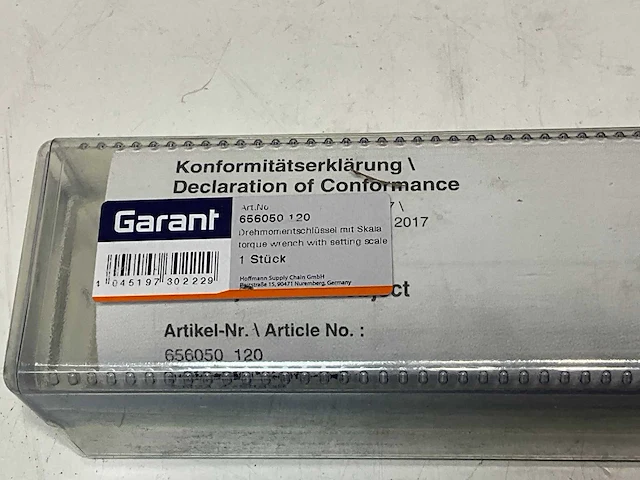 Garant momentsleutel met schaal - afbeelding 6 van  6