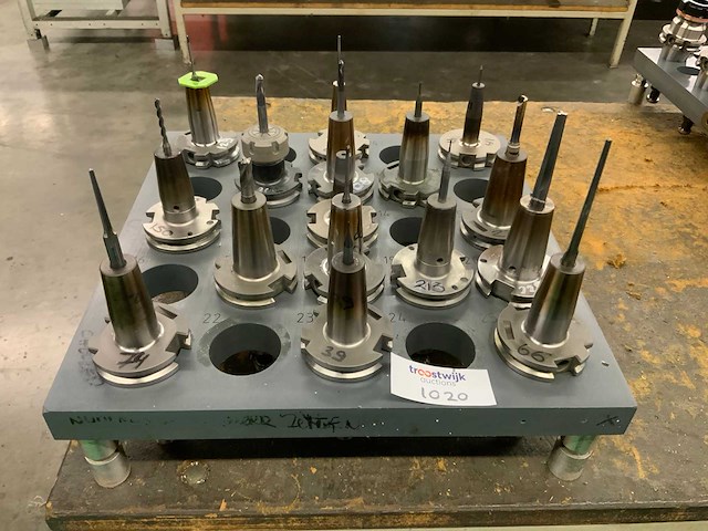 Garant sk 40 freesgereedschap (16x) - afbeelding 1 van  8