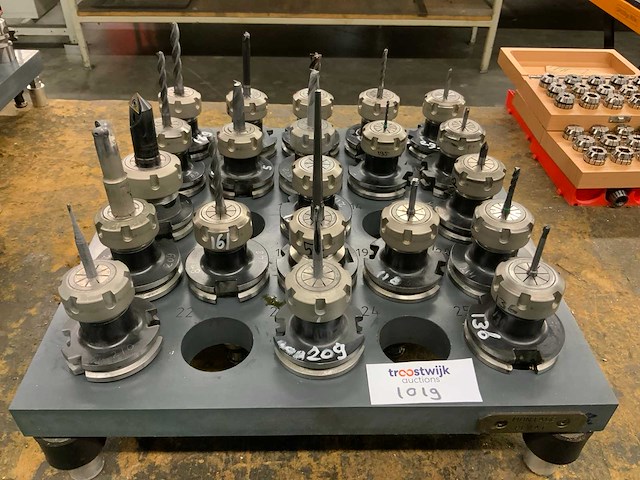 Garant sk 40 freesgereedschap (21x) - afbeelding 1 van  13