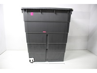 Garantia regenton rechthoekig grijs 300 liter met kraantje - afbeelding 2 van  3