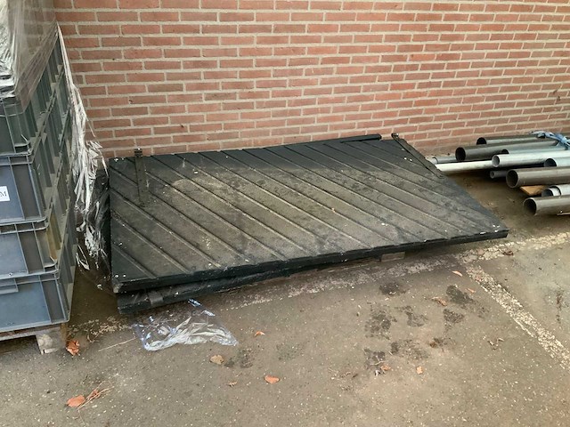 Garden gate (2x) - afbeelding 1 van  4