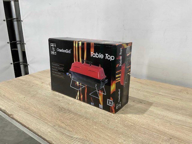 Garden grill - table top - tafel barbecue (2x) - afbeelding 1 van  7