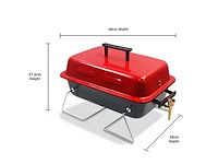 Garden grill - table top - tafel barbecue (2x) - afbeelding 2 van  7
