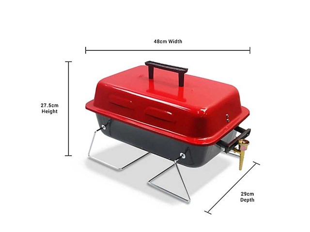 Garden grill - table top - tafel barbecue (2x) - afbeelding 2 van  7