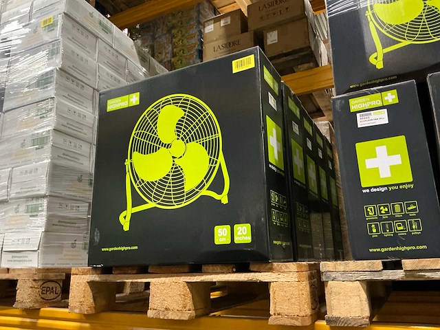 Garden highpro 50cm vloer ventilator (5x) - afbeelding 2 van  3
