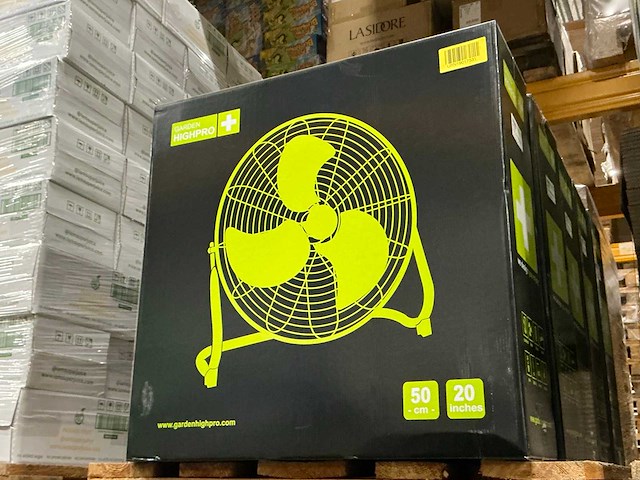 Garden highpro 50cm vloer ventilator (5x) - afbeelding 3 van  3