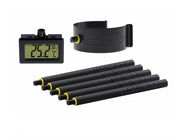 Garden highpro medipro digitale thermo-hygrometer (400x) - afbeelding 1 van  4