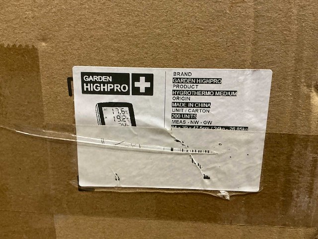 Garden highpro medium thermo-hygrometer (613x) - afbeelding 4 van  5