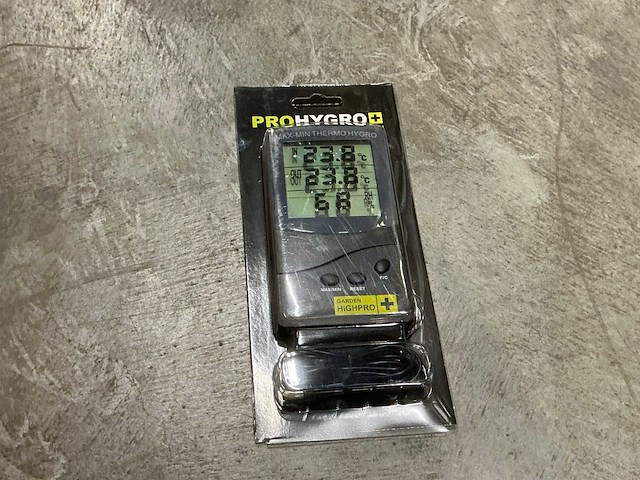 Garden highpro medium thermo-hygrometer (613x) - afbeelding 5 van  5