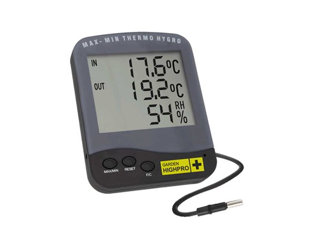 Garden highpro premium thermo-hygrometer (175x) - afbeelding 1 van  3