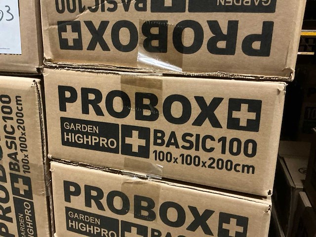Garden highpro probox basic 100 kweektent (19x) - afbeelding 3 van  4