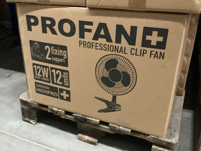 Garden highpro profan clipfan 20cm clip ventilator (107x) - afbeelding 3 van  3