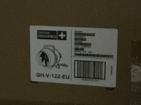 Garden highpro profan tt 187 m3/h inline extractor fan 100mm (96x) - afbeelding 5 van  5