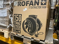 Garden highpro profan tt 520 m3/h inline extractor fan 150mm (48x) - afbeelding 4 van  4