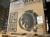 Garden highpro profan tt 520 m3/h inline extractor fan 150mm (48x) - afbeelding 4 van  4
