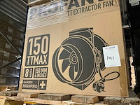 Garden highpro profan tt 520 m3/h inline extractor fan 150mm (48x) - afbeelding 4 van  4
